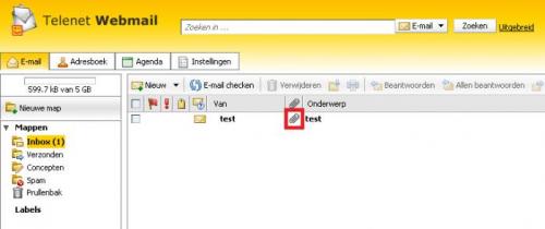 Bijlagen openen in telenet webmail - Pagina 2 - Archief Internet ...