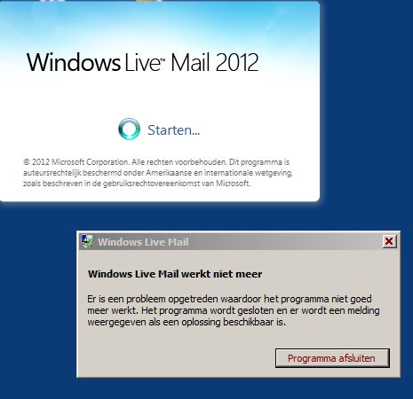 Windows Mail Werkt Niet Meer Vista